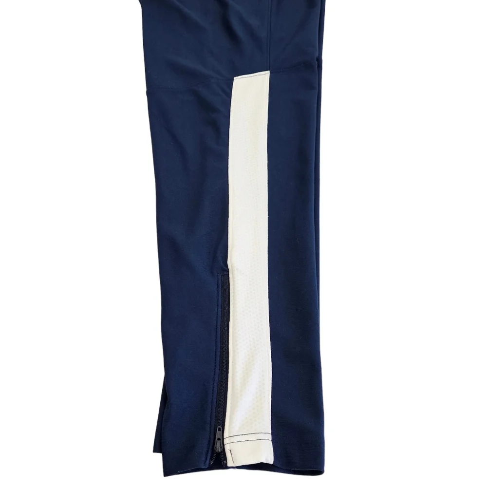 Under Armour Pants Mens Size Extra Large Lightweight Fitted Knit Blue White - Picture 8 of 15